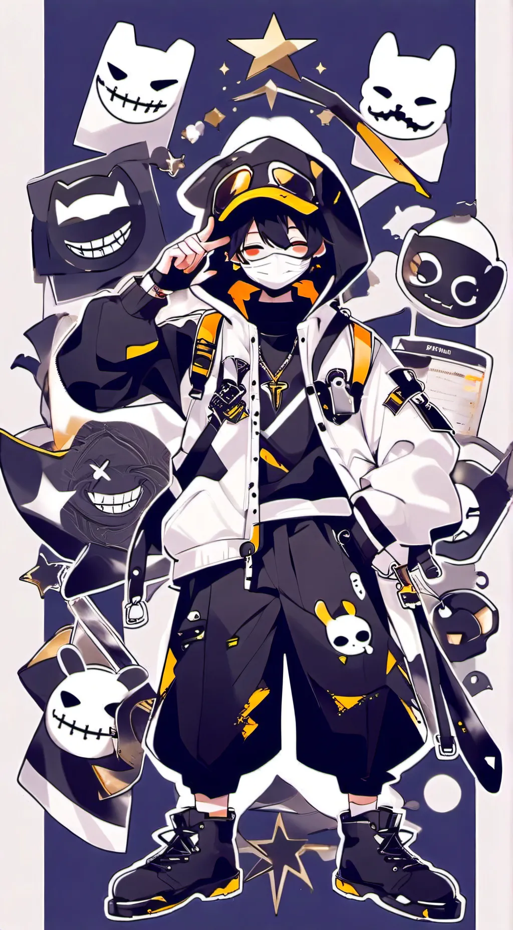 ai character: 🎭idk🎭 background