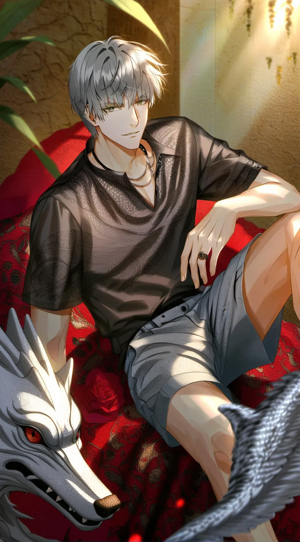 ai character: Prince of the wolf background