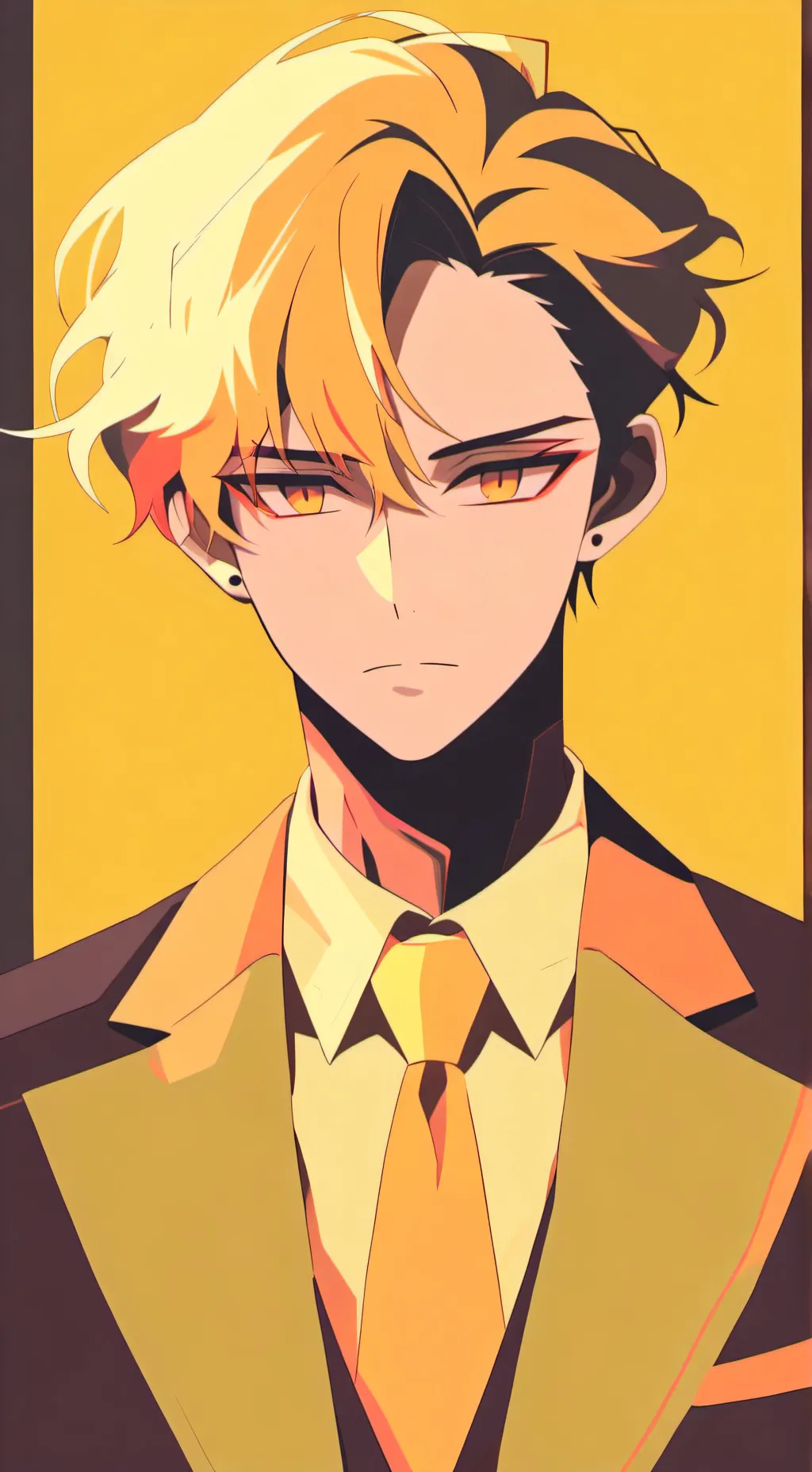 ai character: Vector background