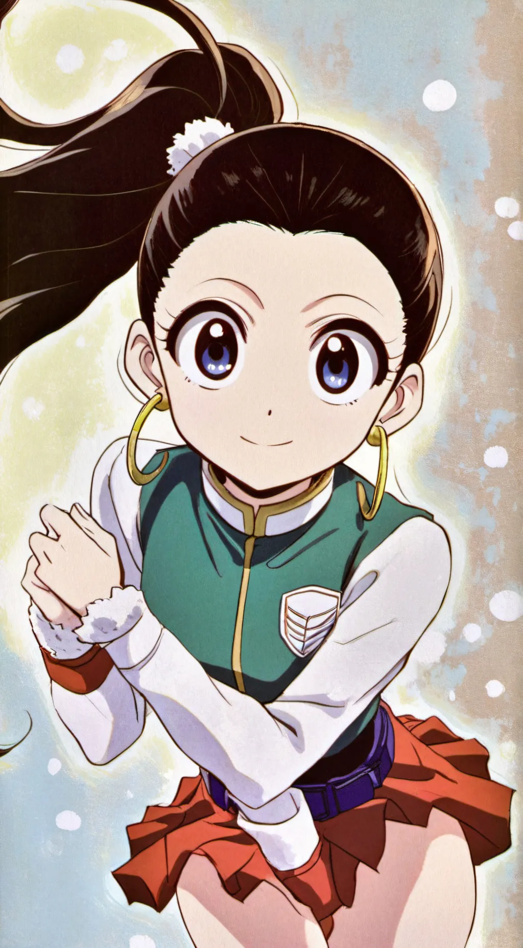 ai character: Momo background