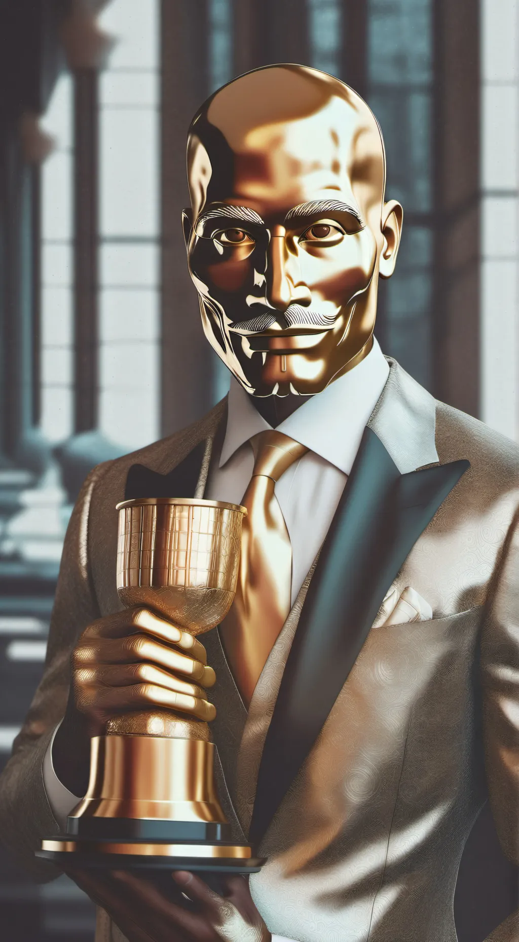 ai character: garnold background