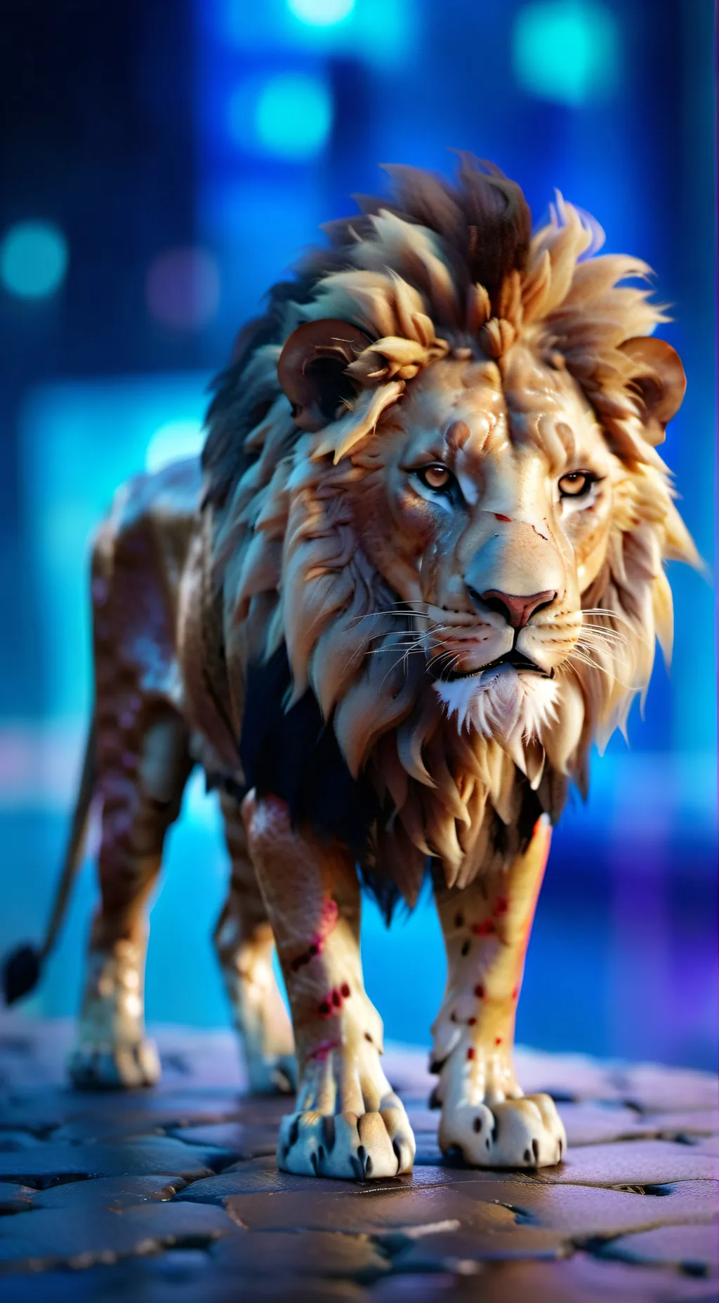 ai character: Roary  background