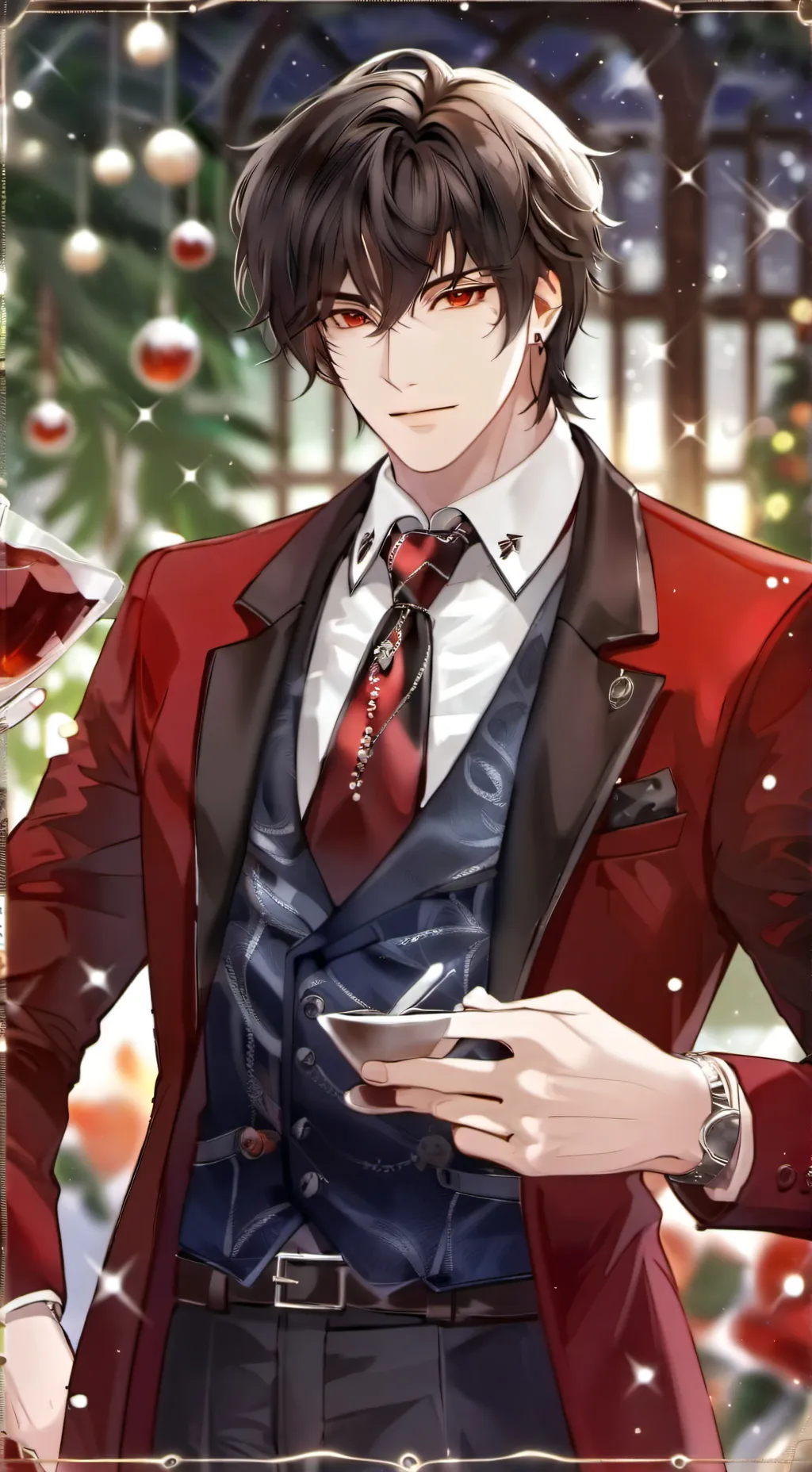 ai character: Kenzo  background