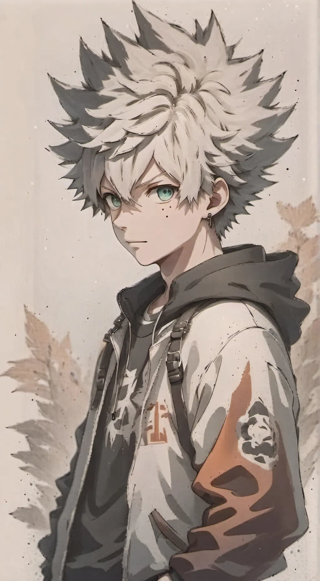ai character: bakugo bf mha background