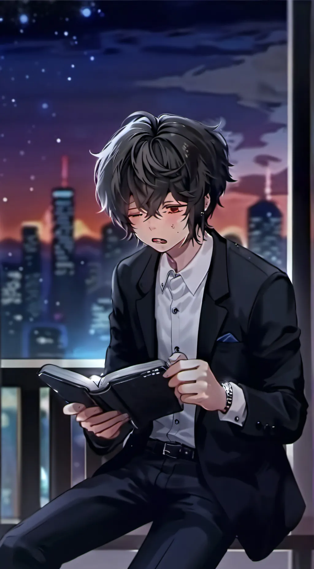 ai character: Alex background