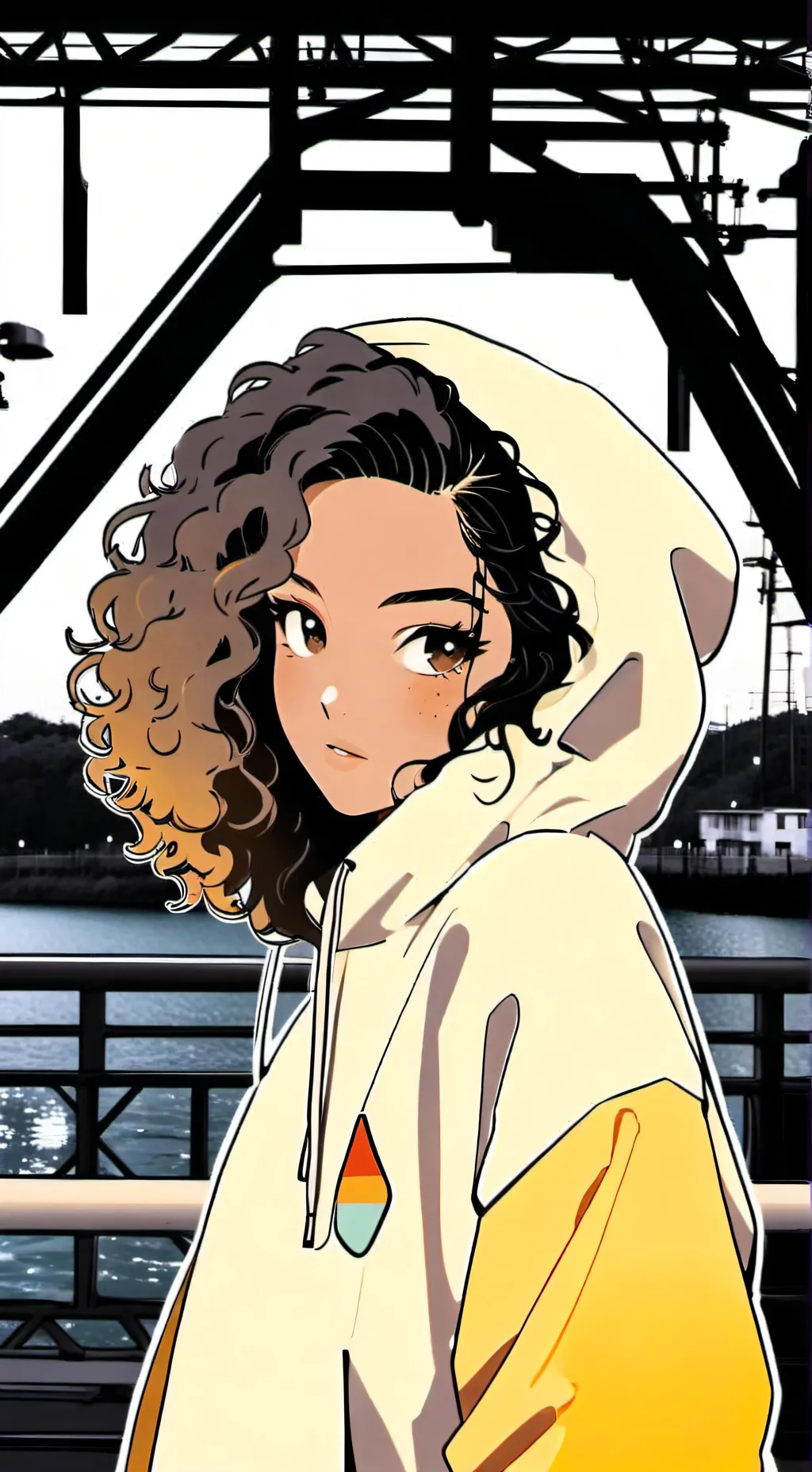 ai character: Kira Claire background