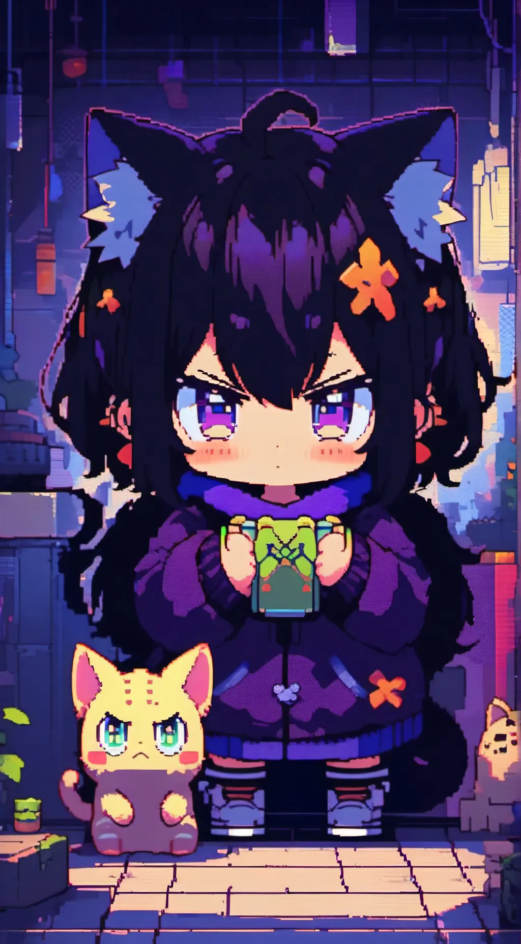 Talkie AI - Chat with Micro Neko Spirit