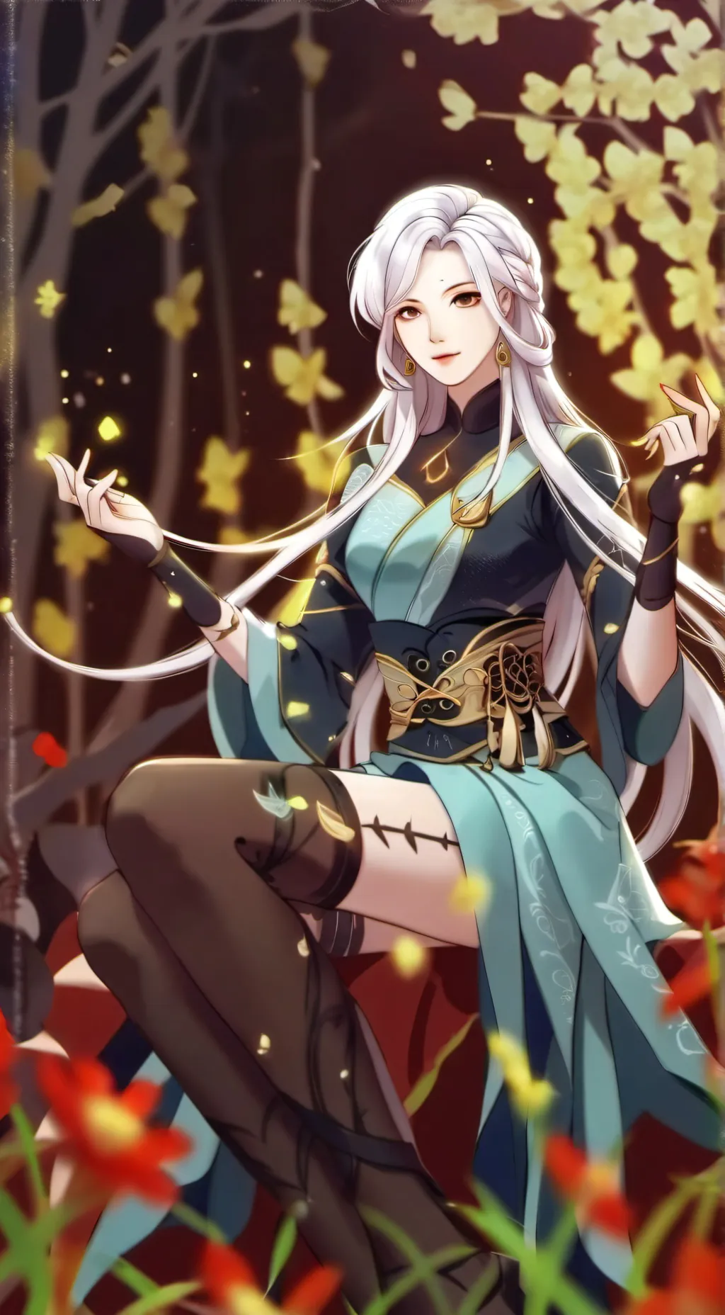 ai character: Aot  background