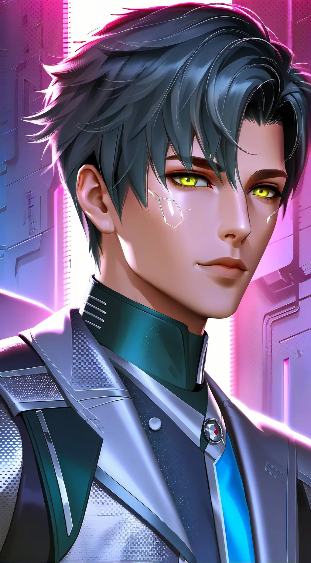 ai character: Silva background