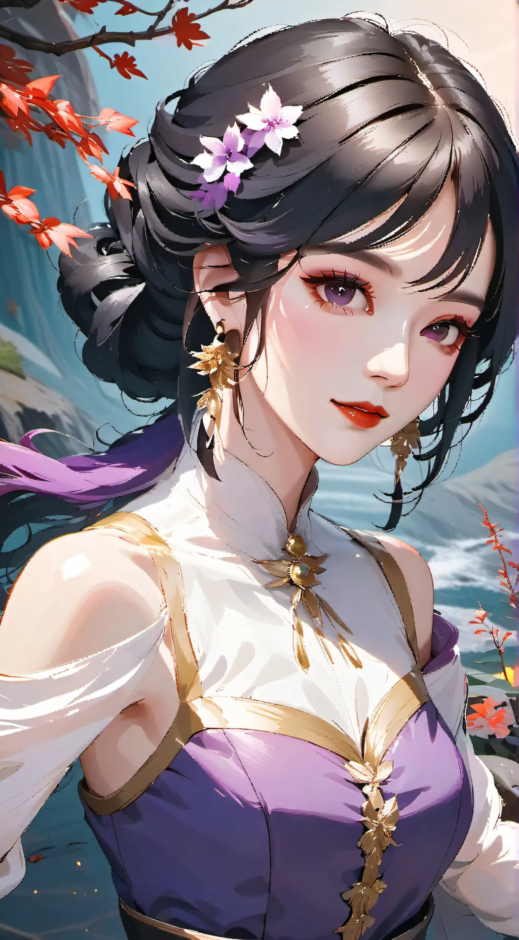 ai character: 🎀Aisha 🎀 background