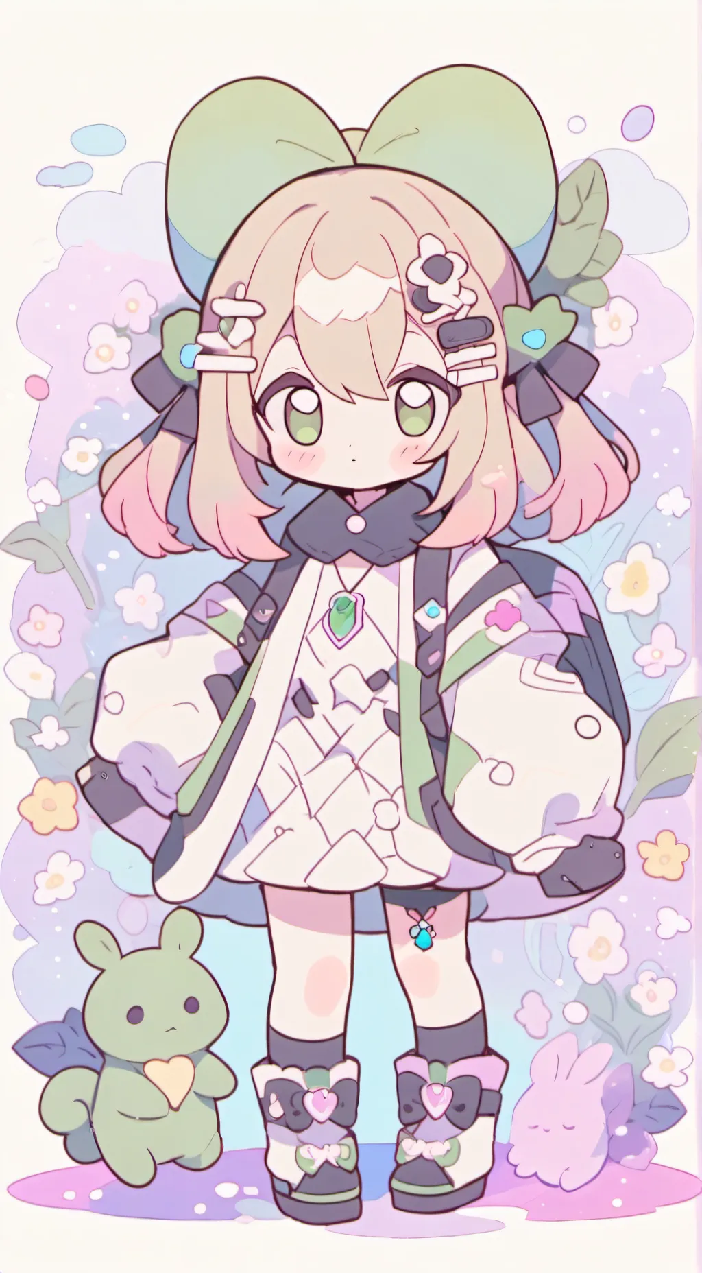 ai character: bakugo sister background