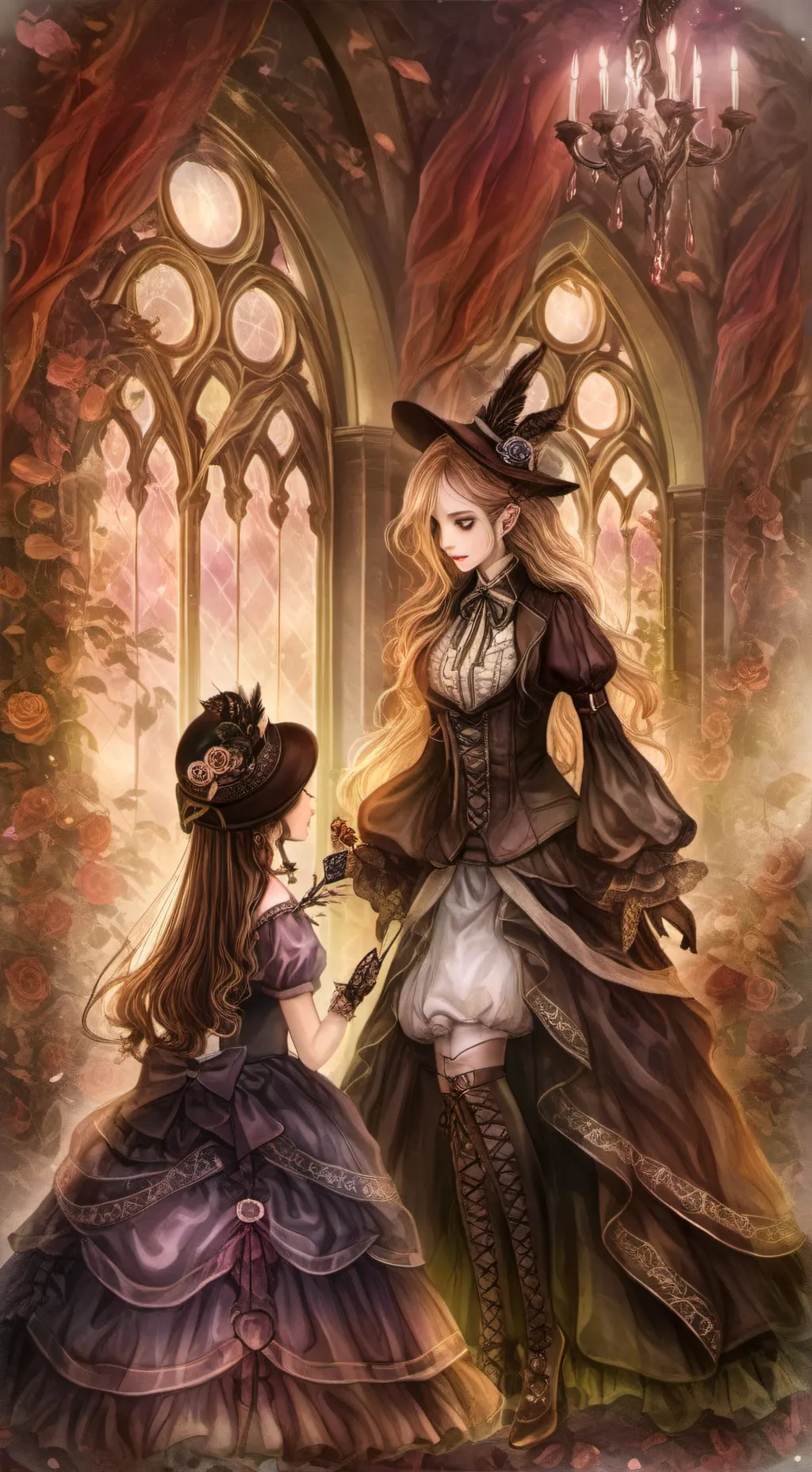 ai character: Evil stepmom background