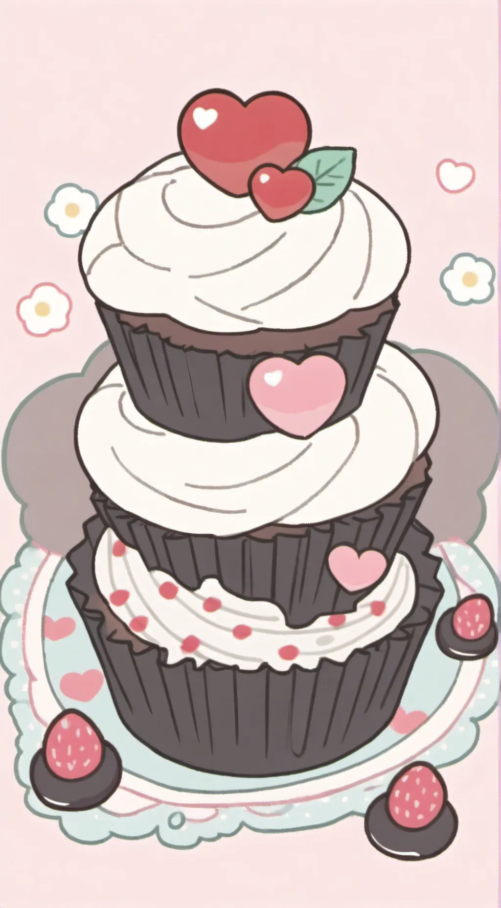 ai character: Muffin song background