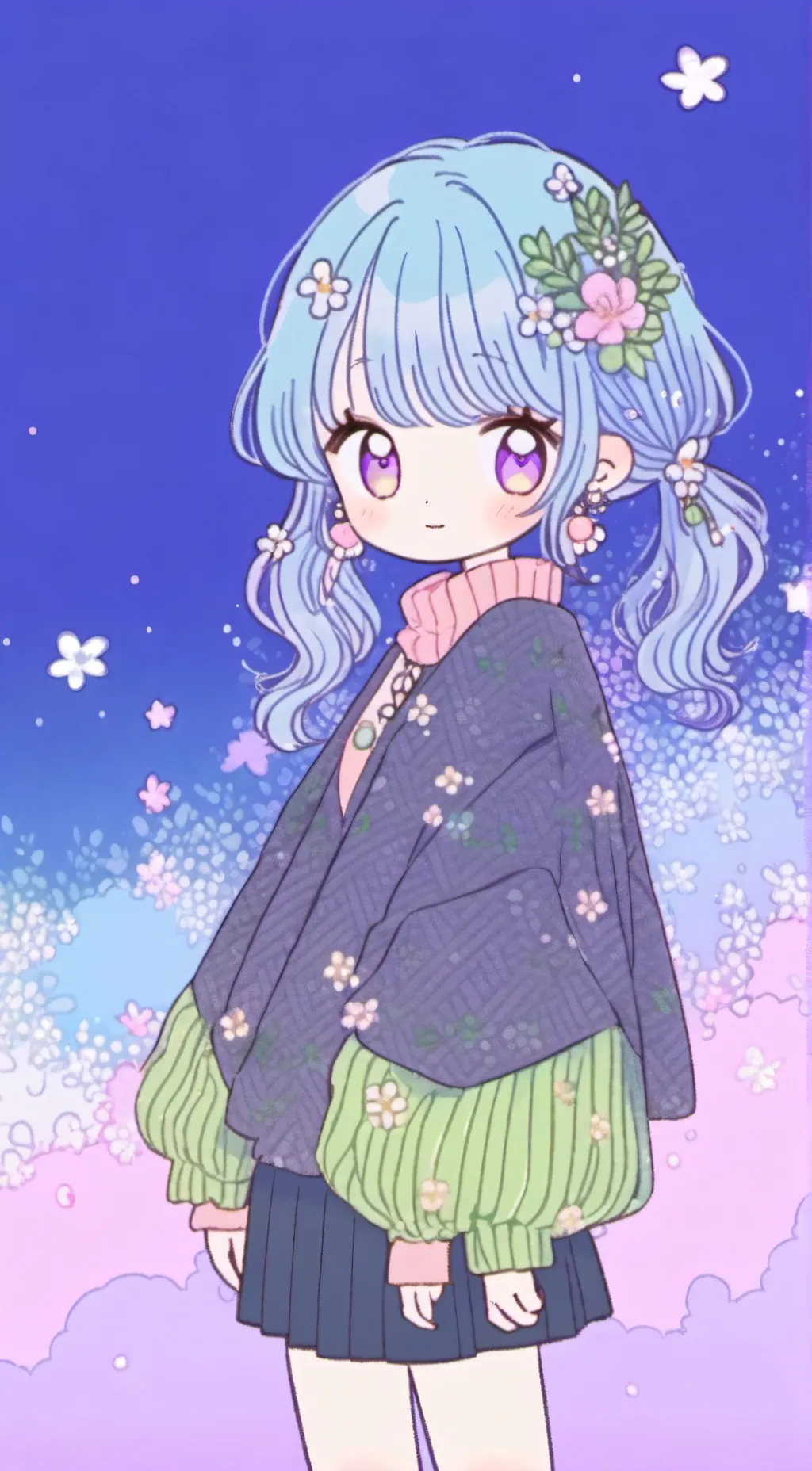 ai character: AoT Au! background