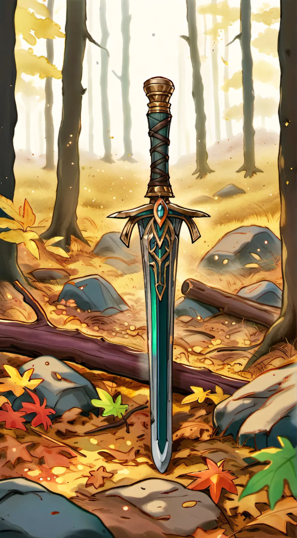 ai character: Wizards of once background