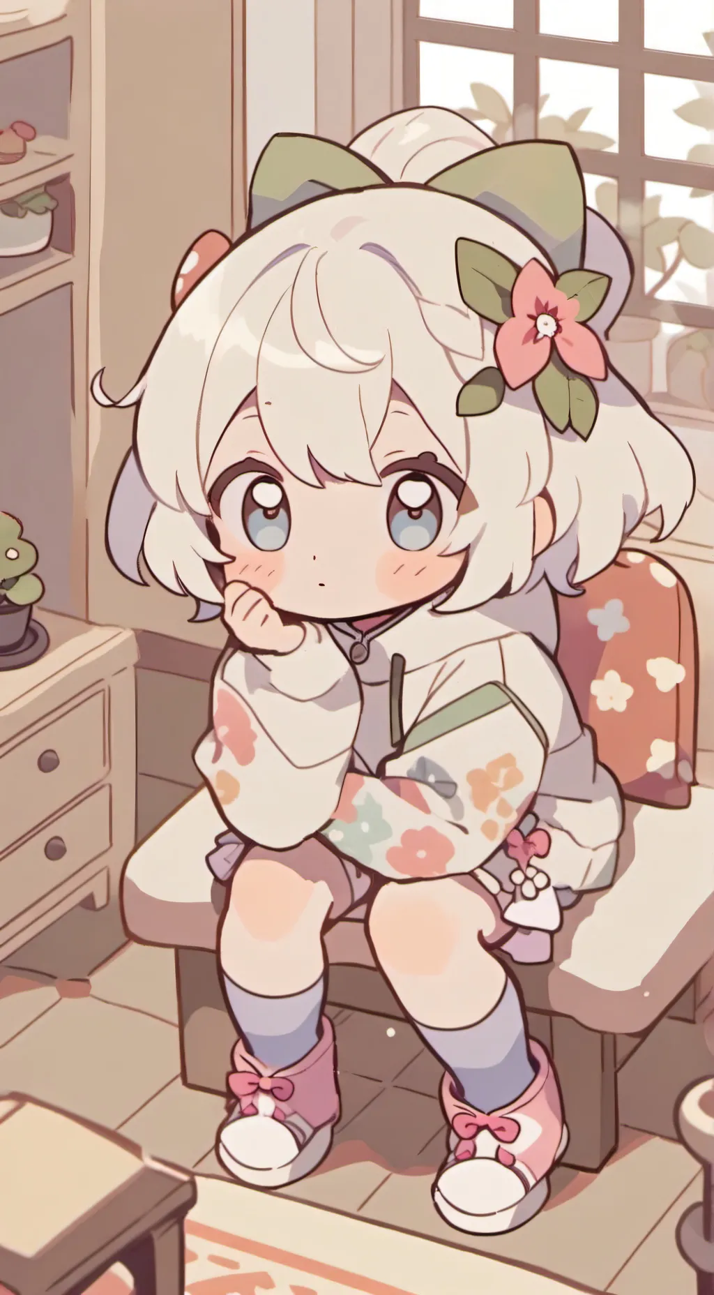 ai character: emma background