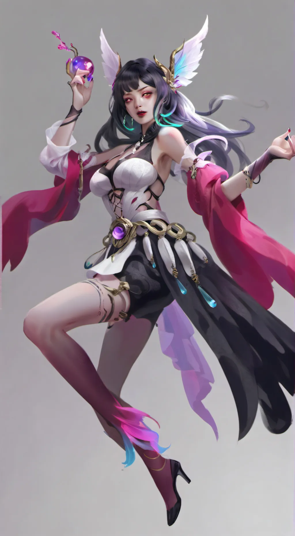 ai character: dancer background