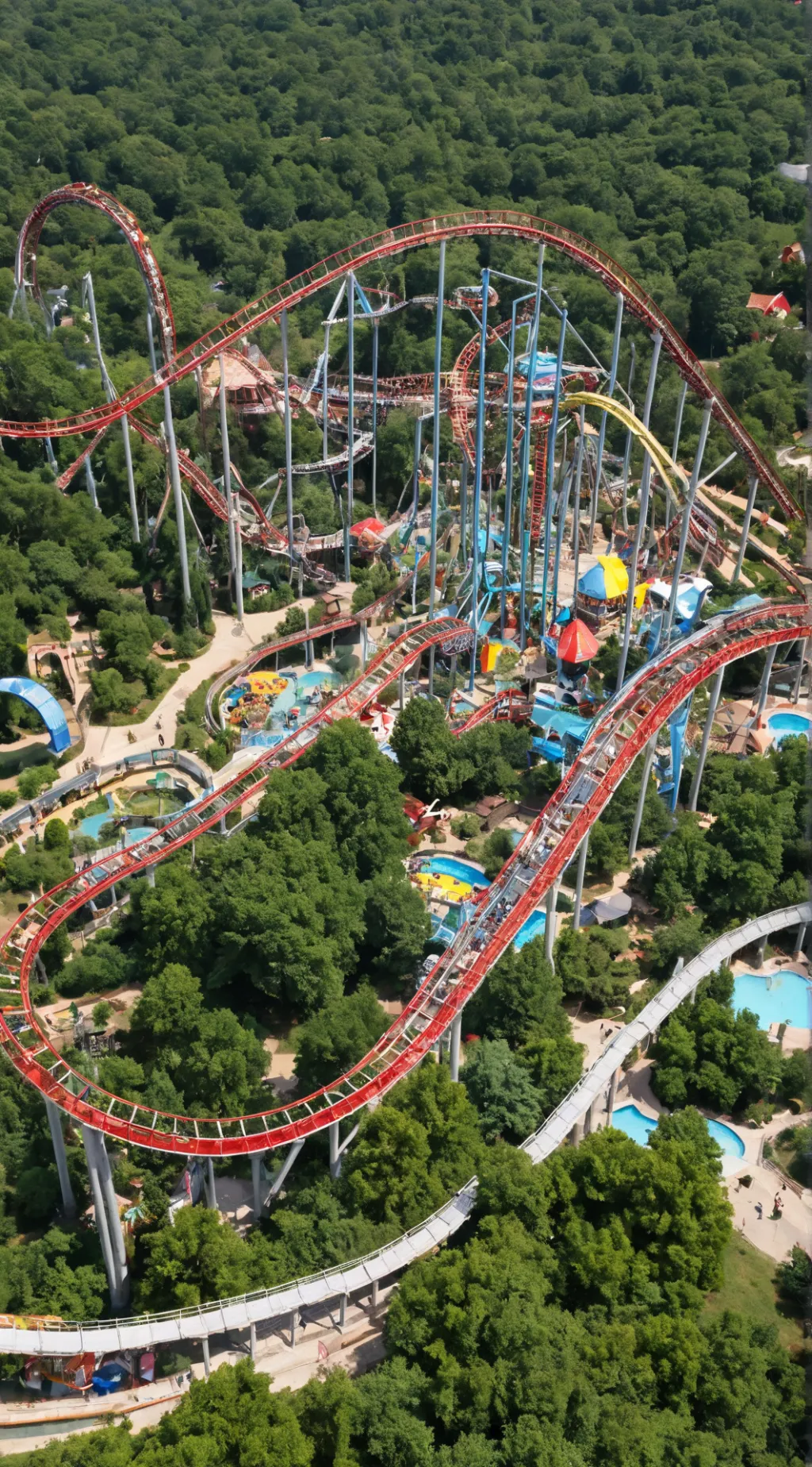 ai character: -!Amusement Park!- background