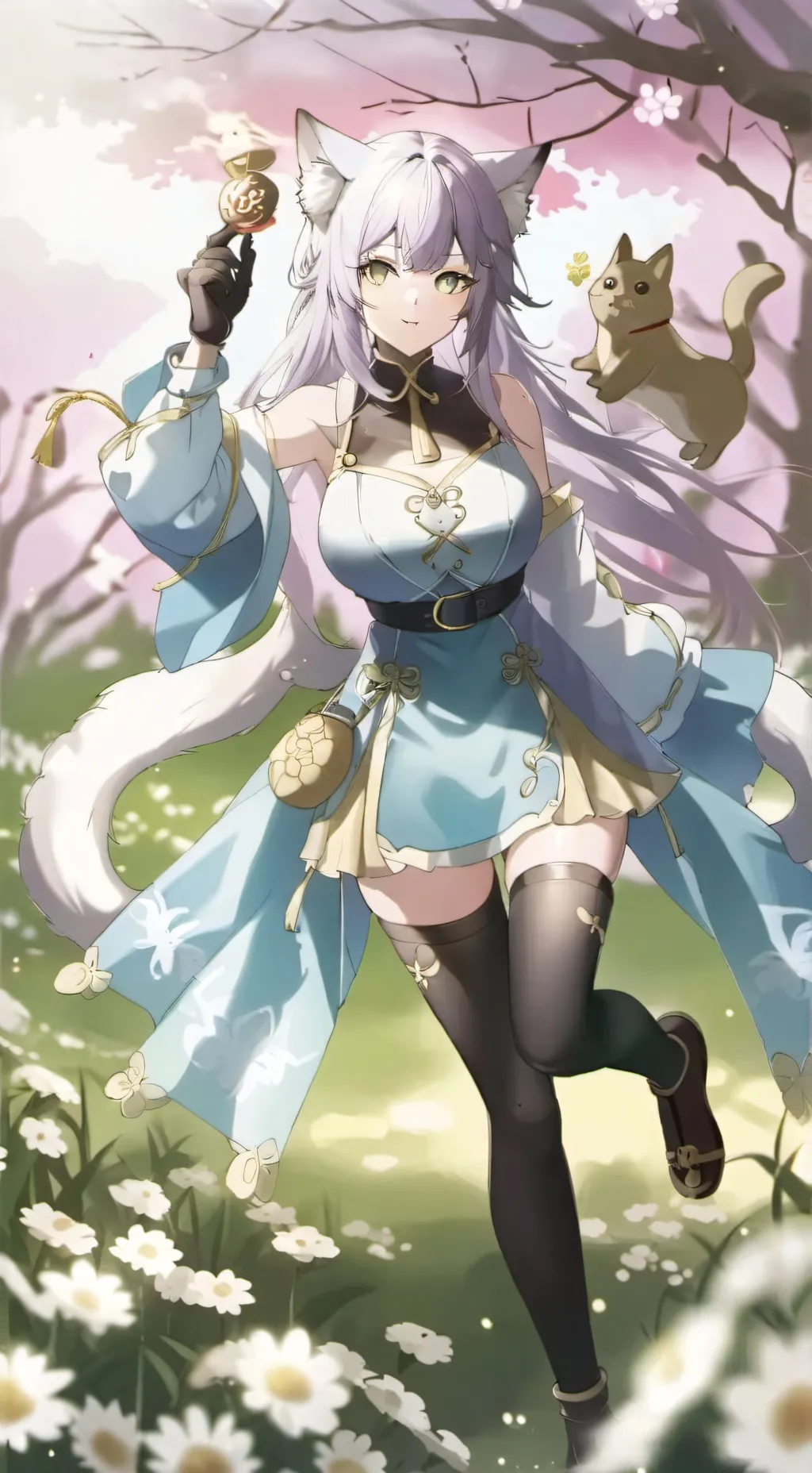 ai character: Neko background