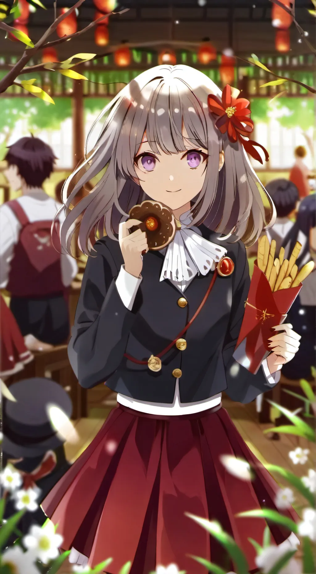 ai character: school background