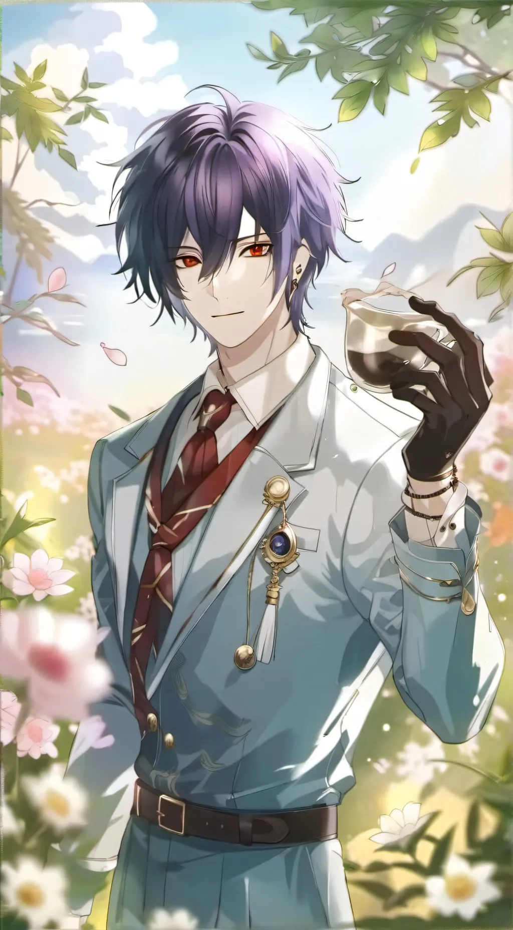 ai character: Alvin  background