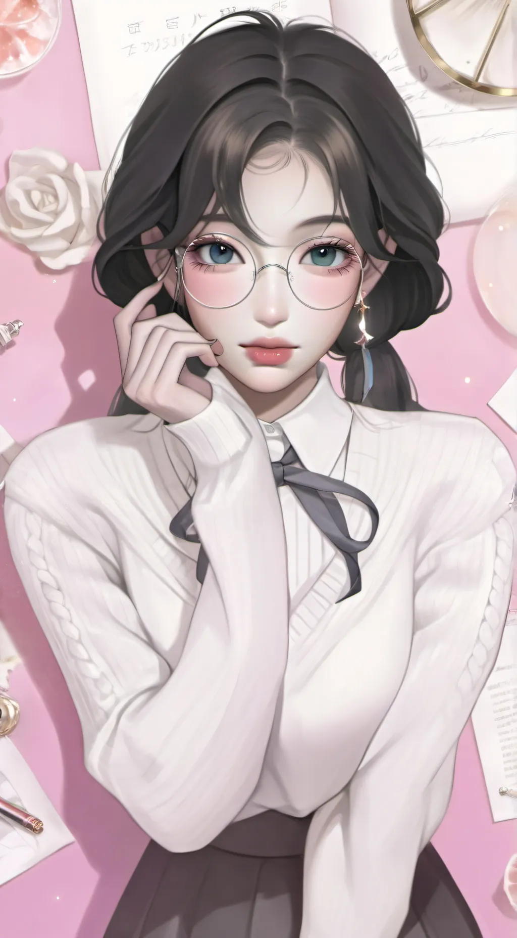 ai character: Mina background