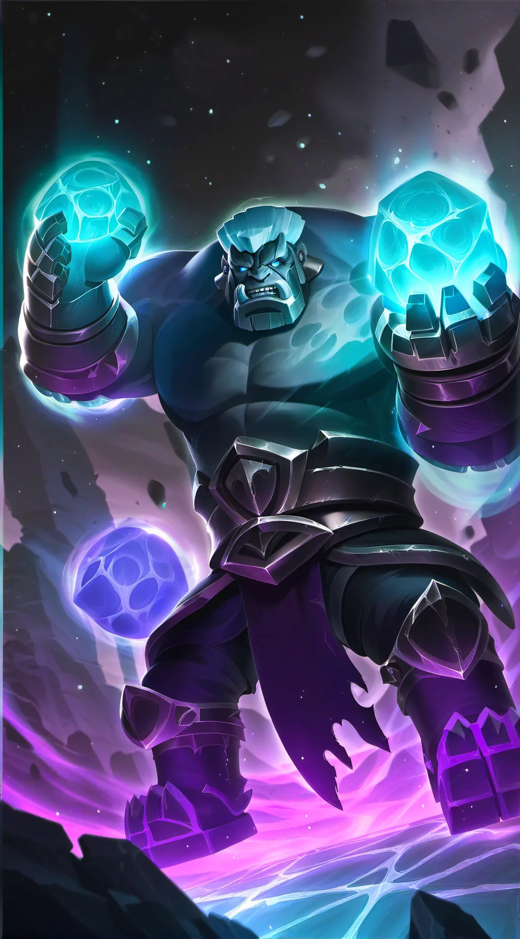 ai character: The giant Golem background