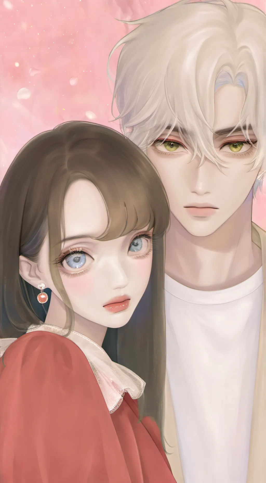 ai character: mom and dad background