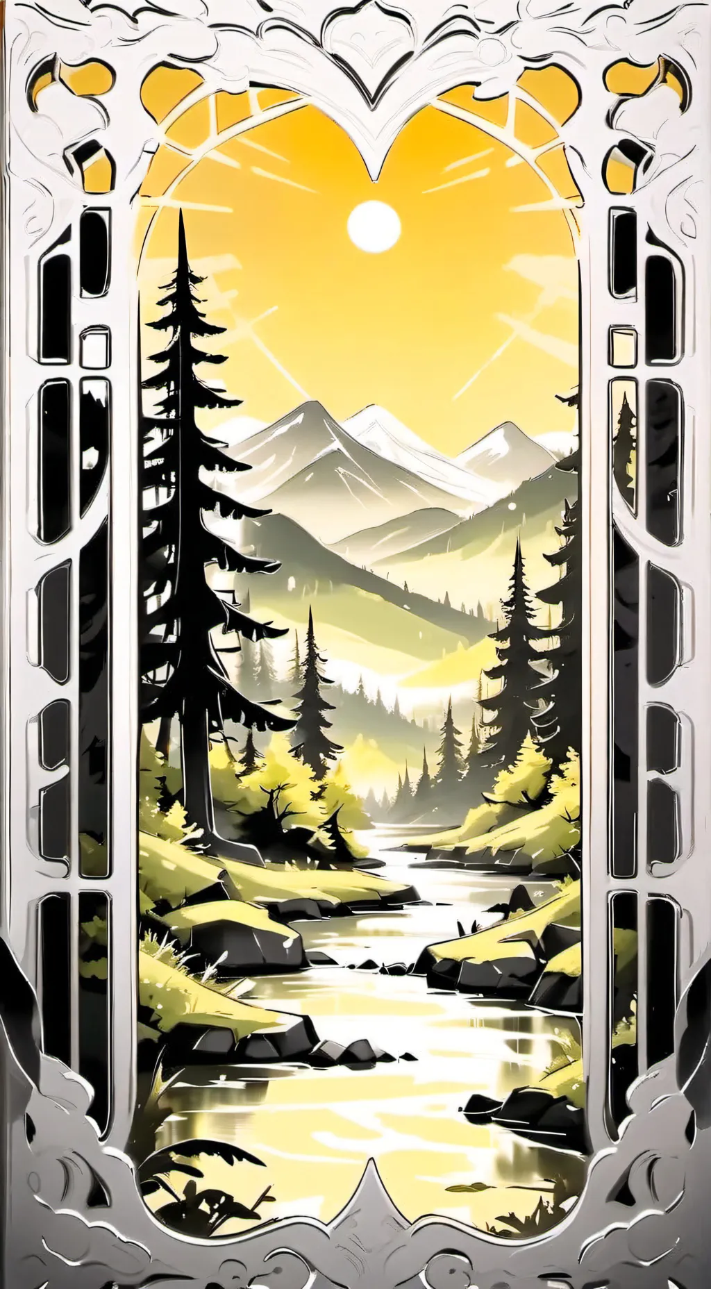 ai character: Papery  is not  ok background