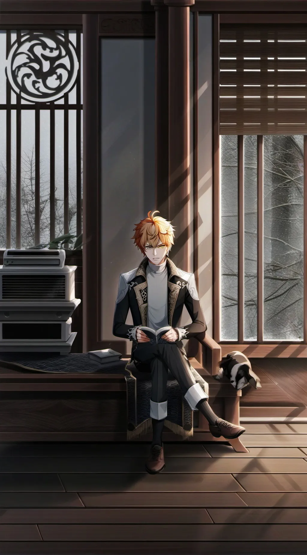 ai character: Jackson  background