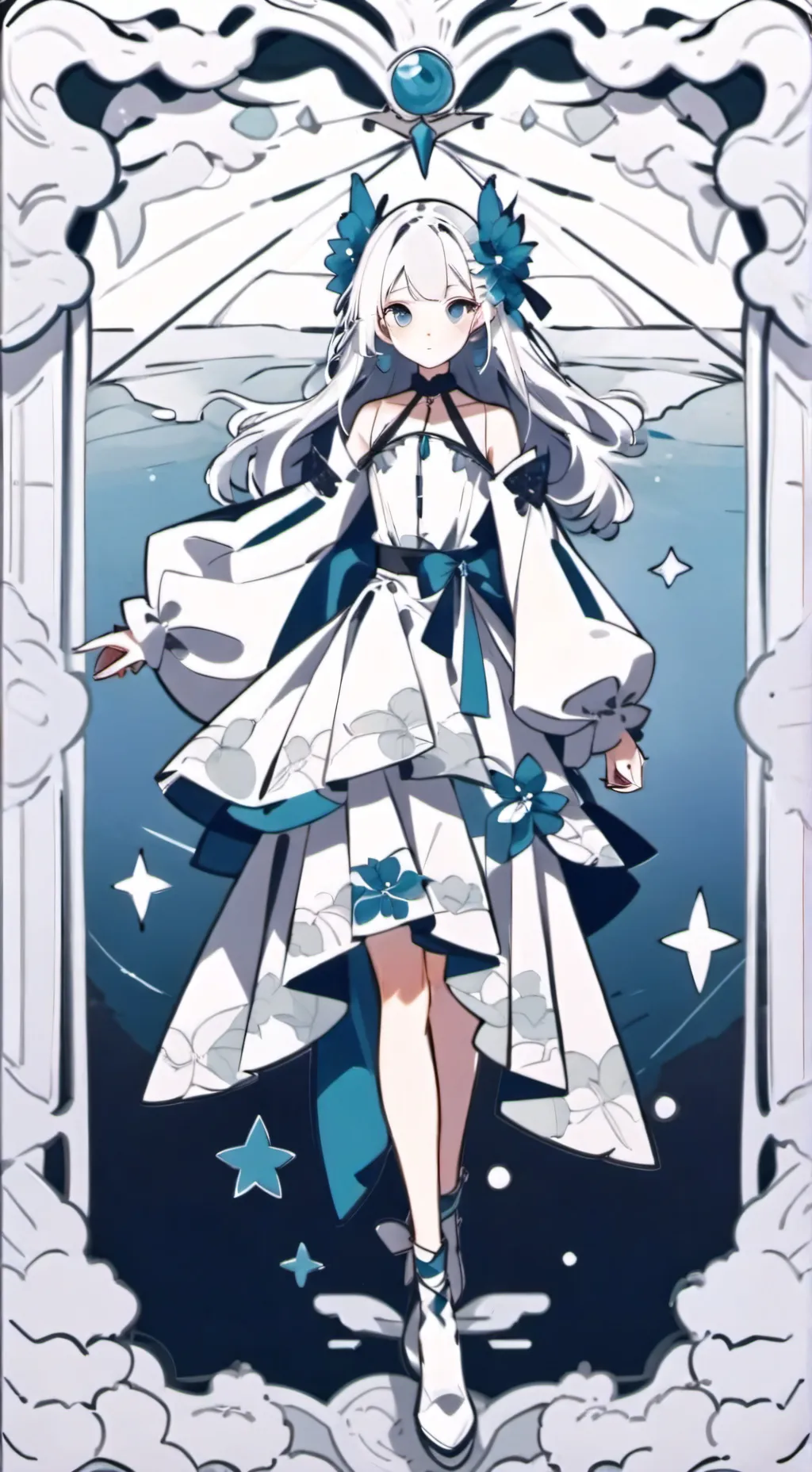 ai character: Forsaken old days background