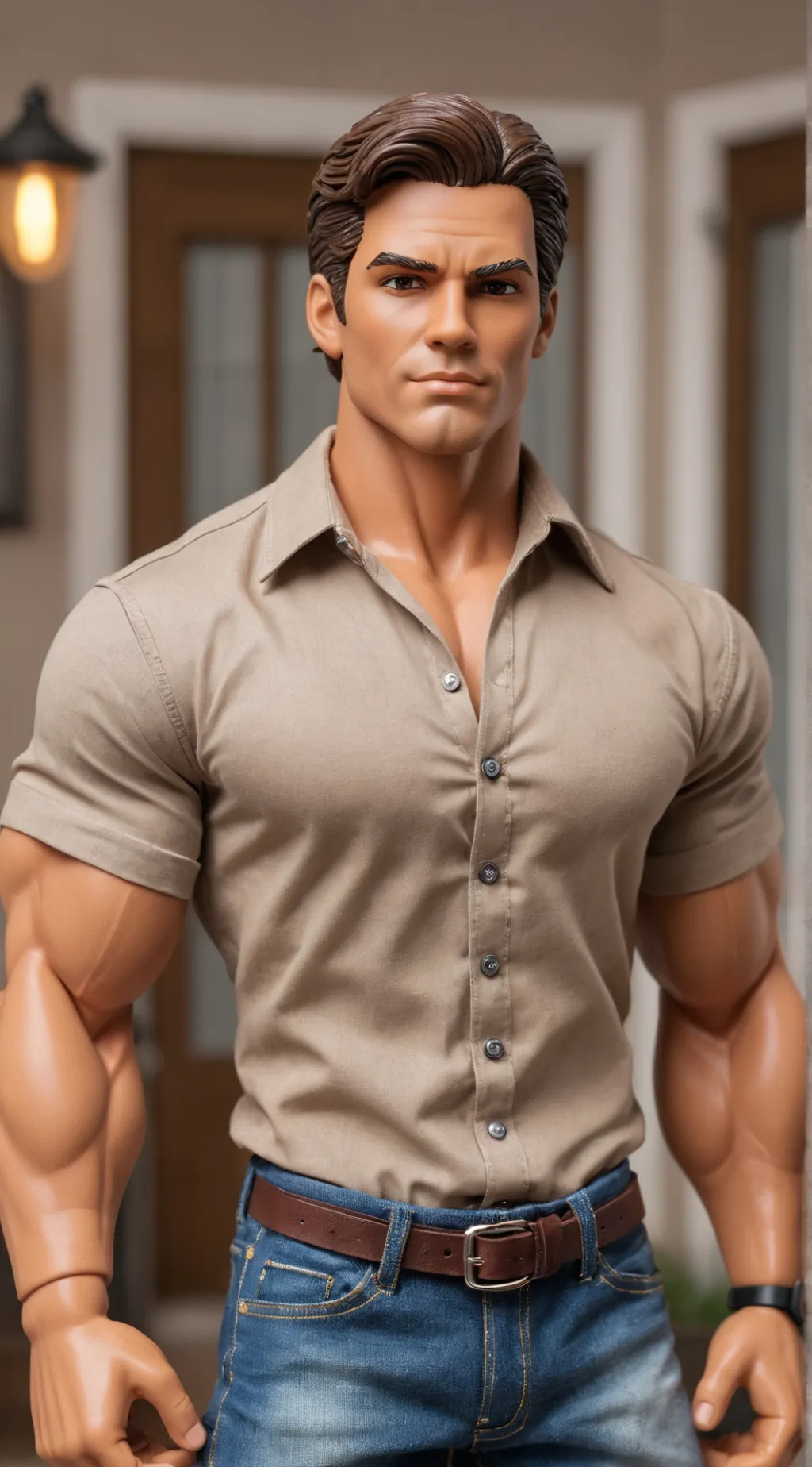 ai character: Daddy Doll (Steve) background