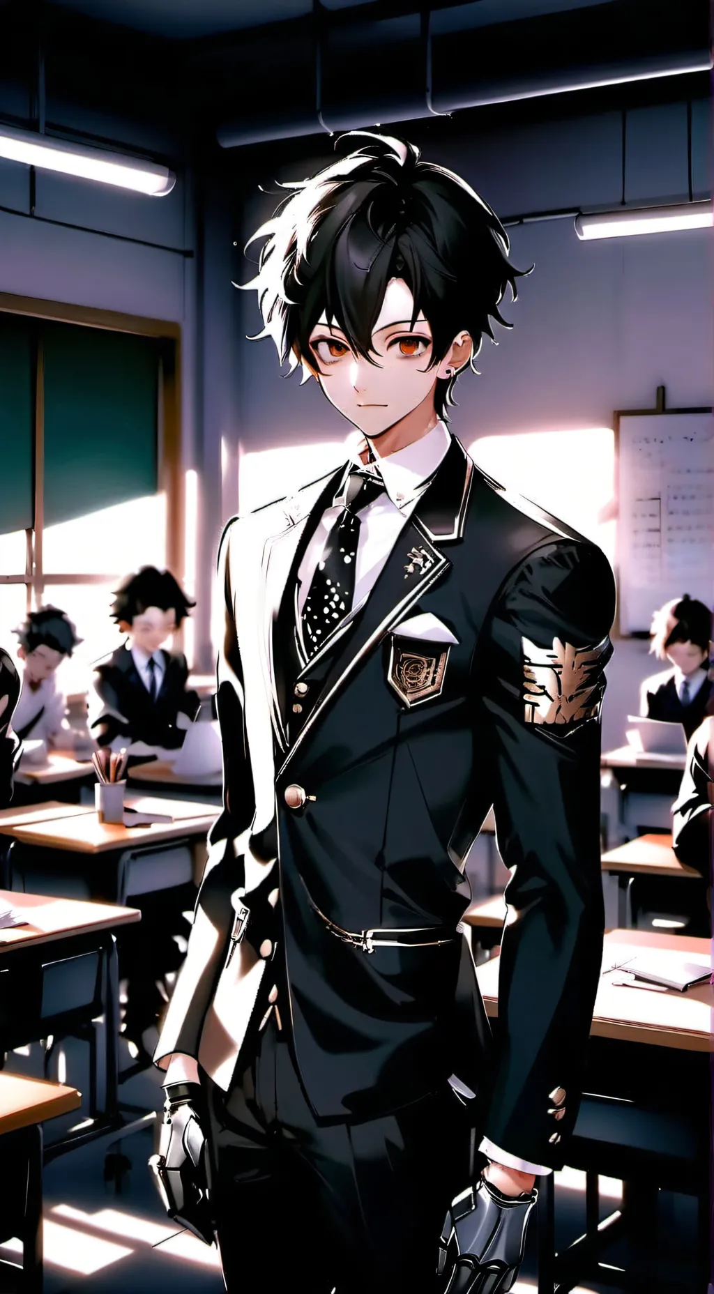 ai character: MHA (Physco YOU) background