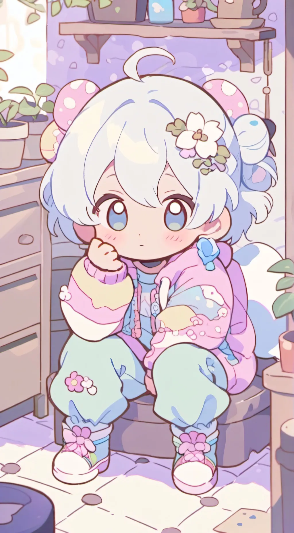 ai character: emma background