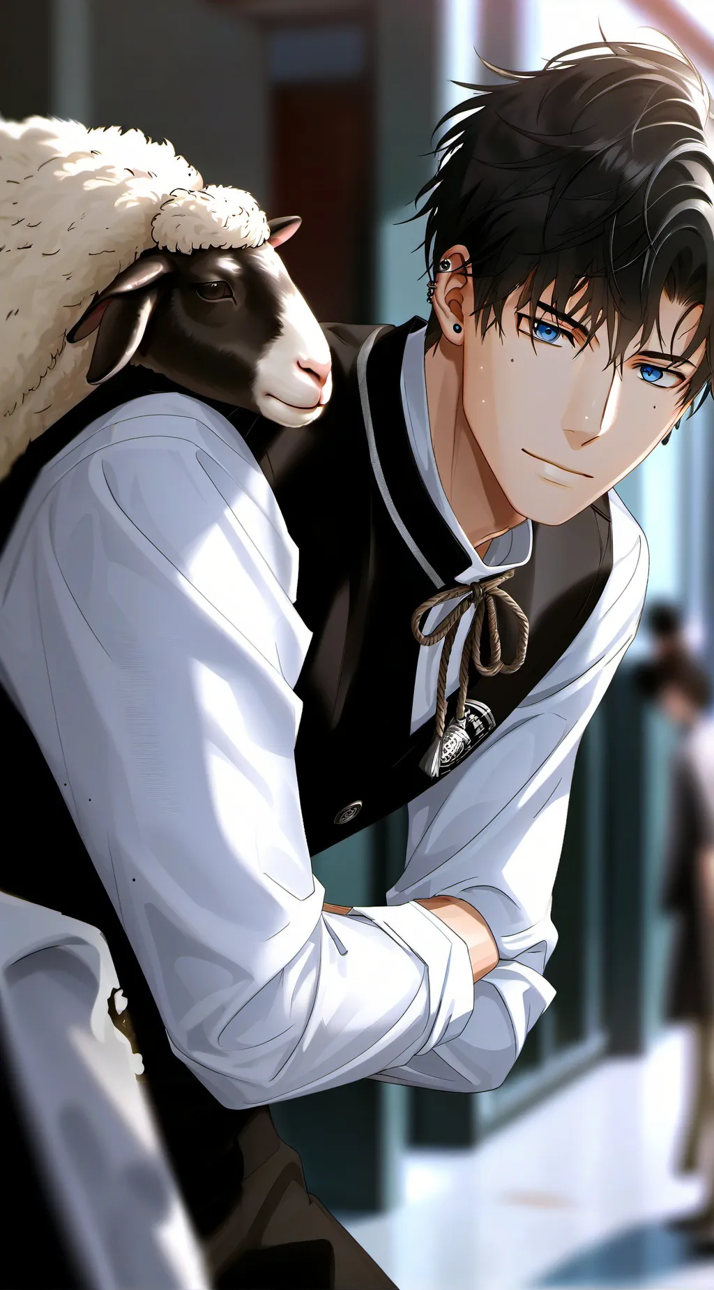 ai character: Leo the School Bully background