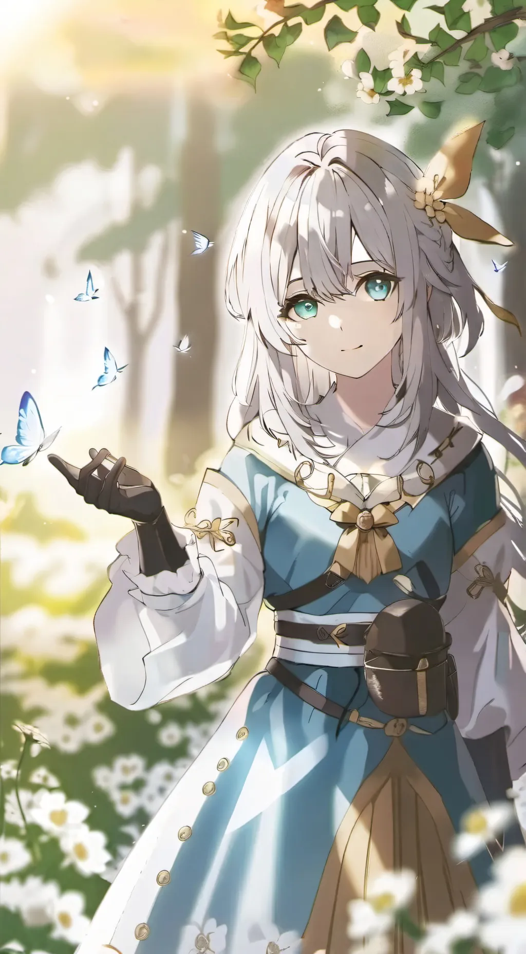 ai character: aria background