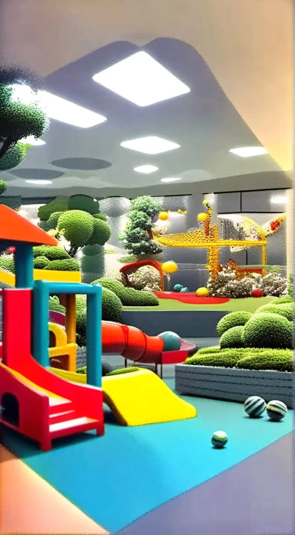 ai character: kindercity background