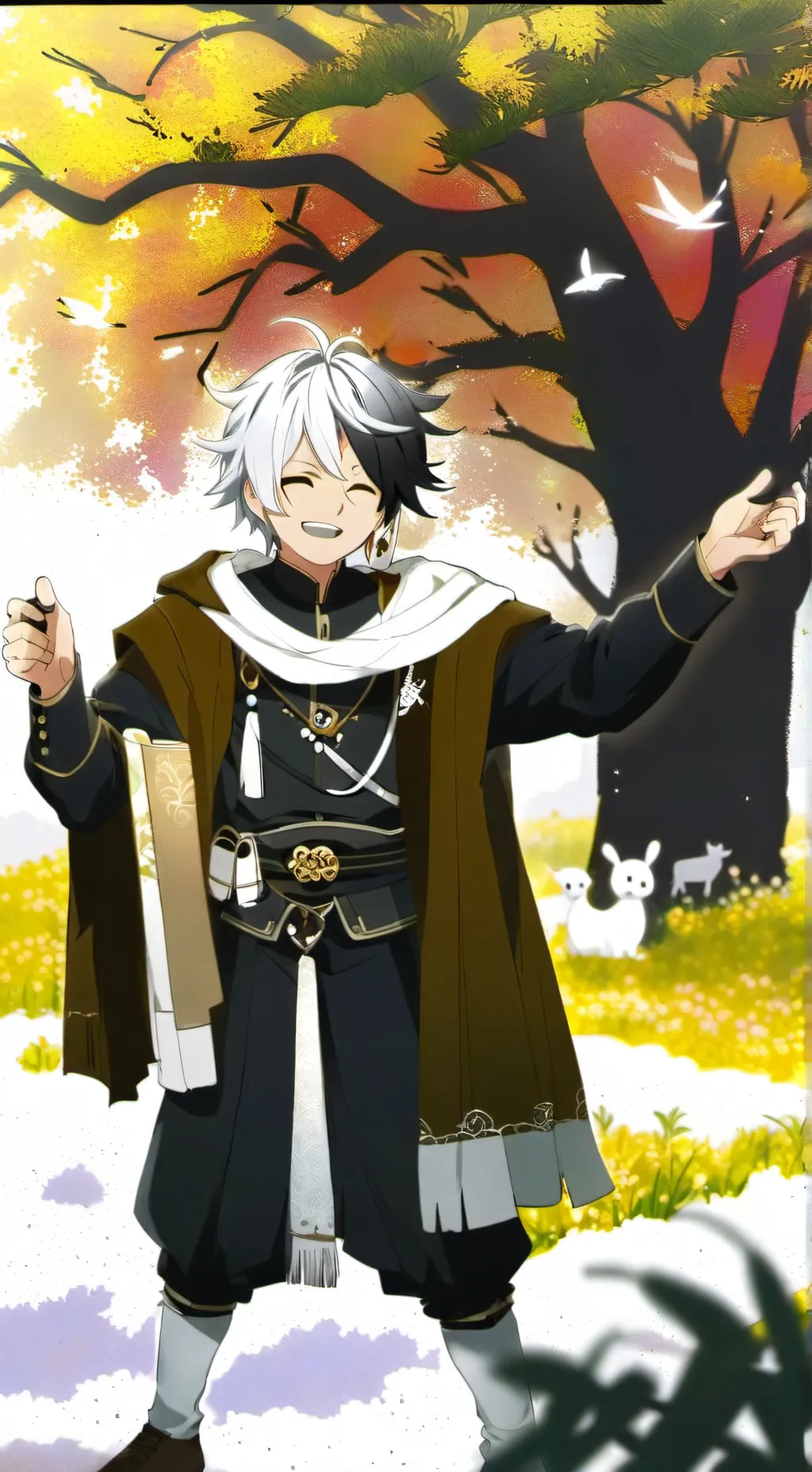 ai character: Lioness  background