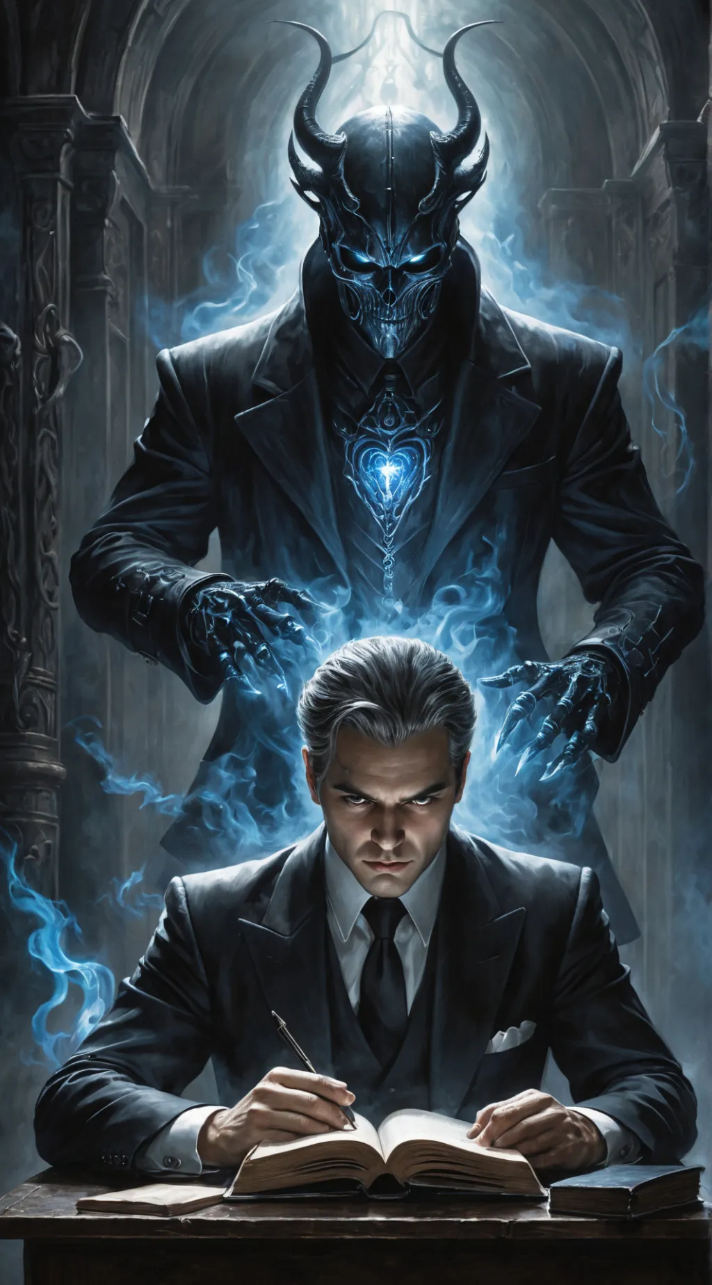 ai character: Lucien background