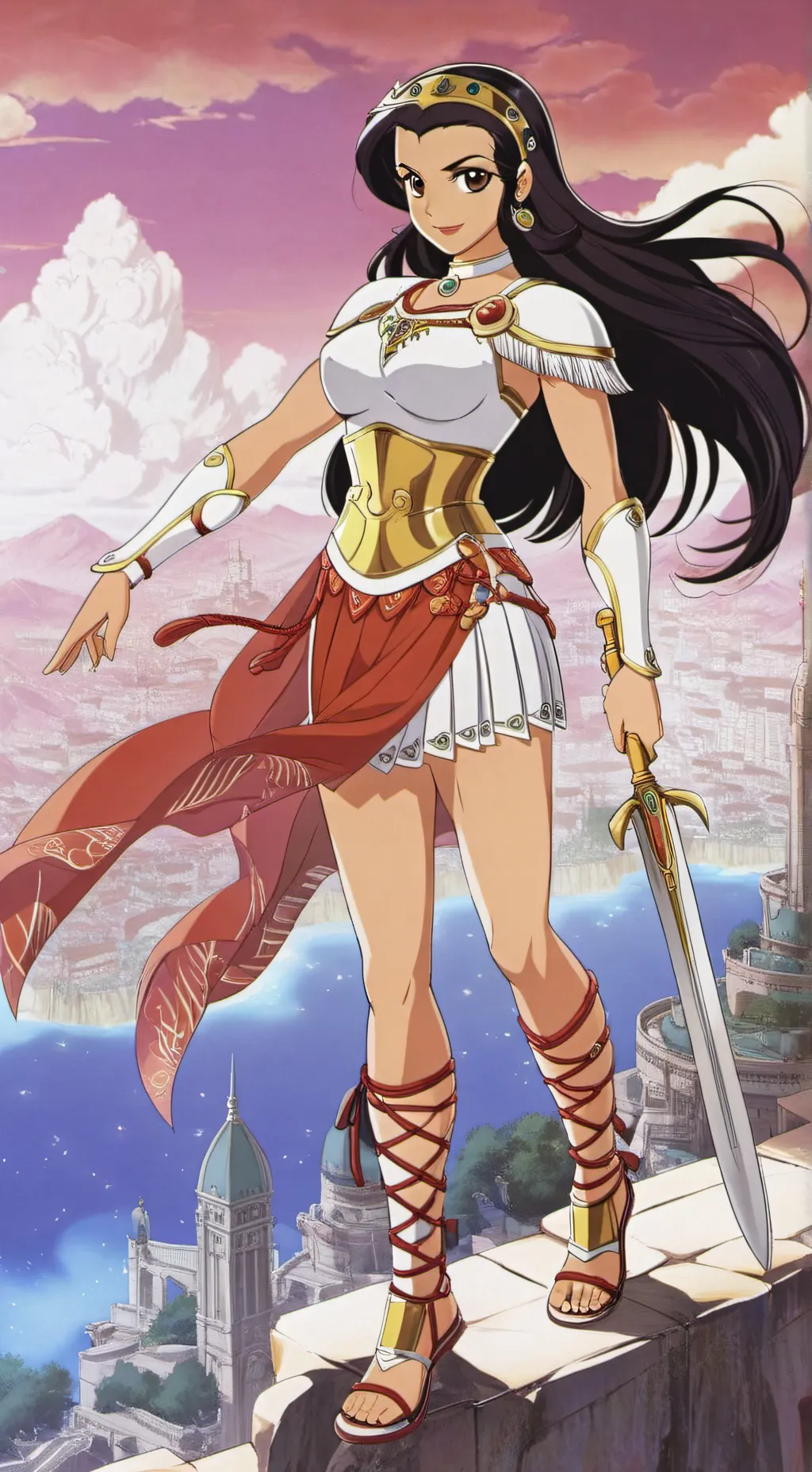 ai character: Xandra  background