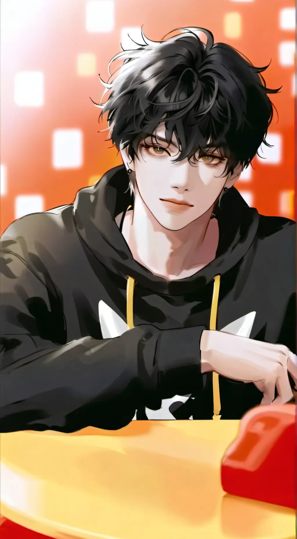 ai character: Aaron background