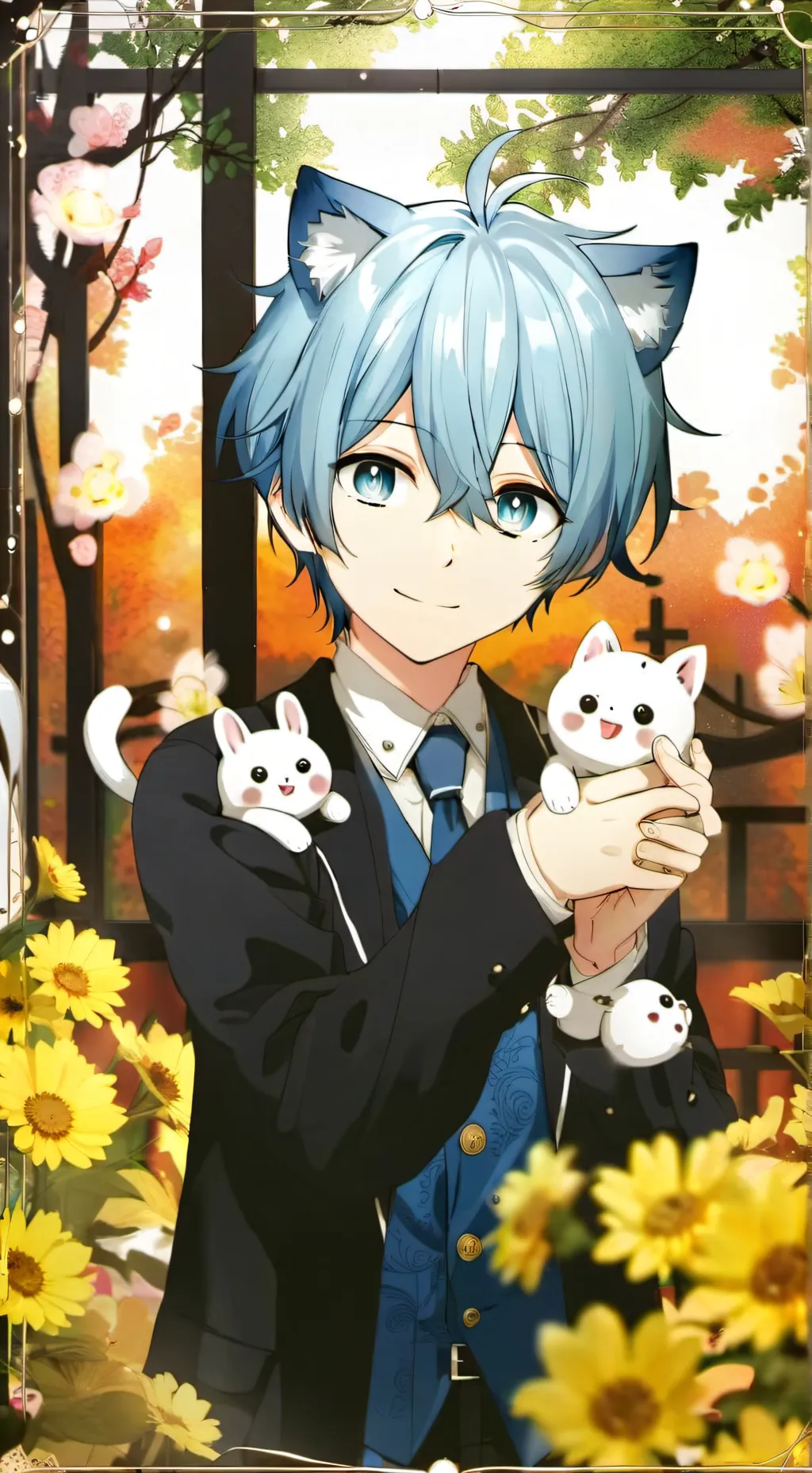 ai character: VILLANO O HEROE background