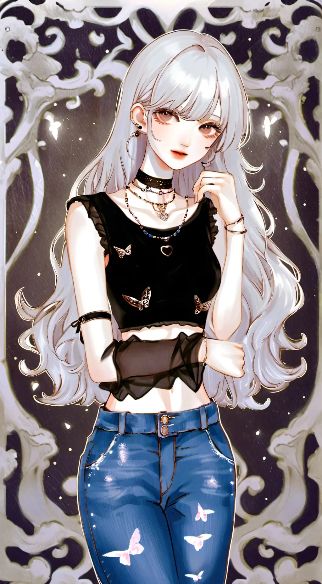 ai character: Ruby lee background