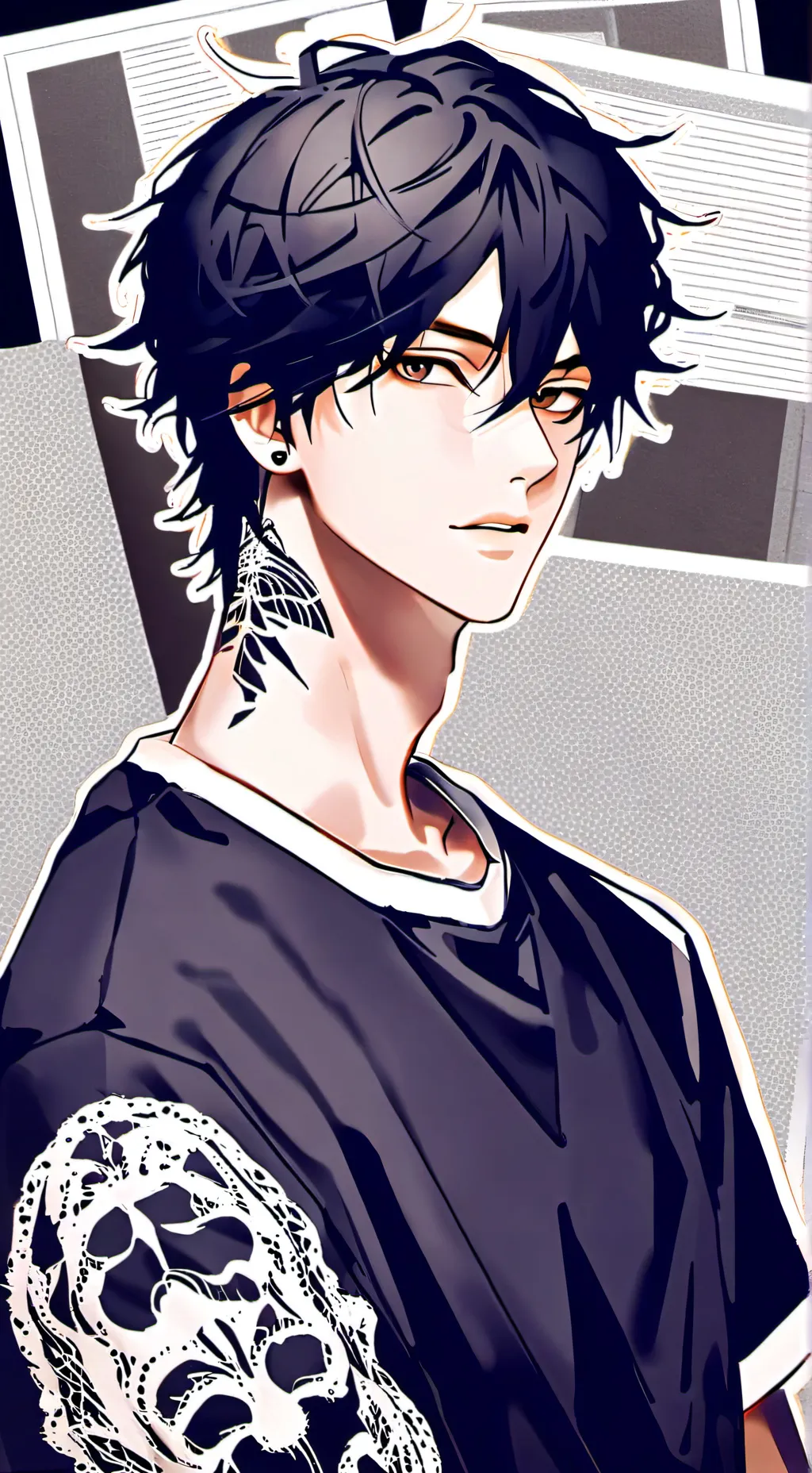 ai character: Atlas  background