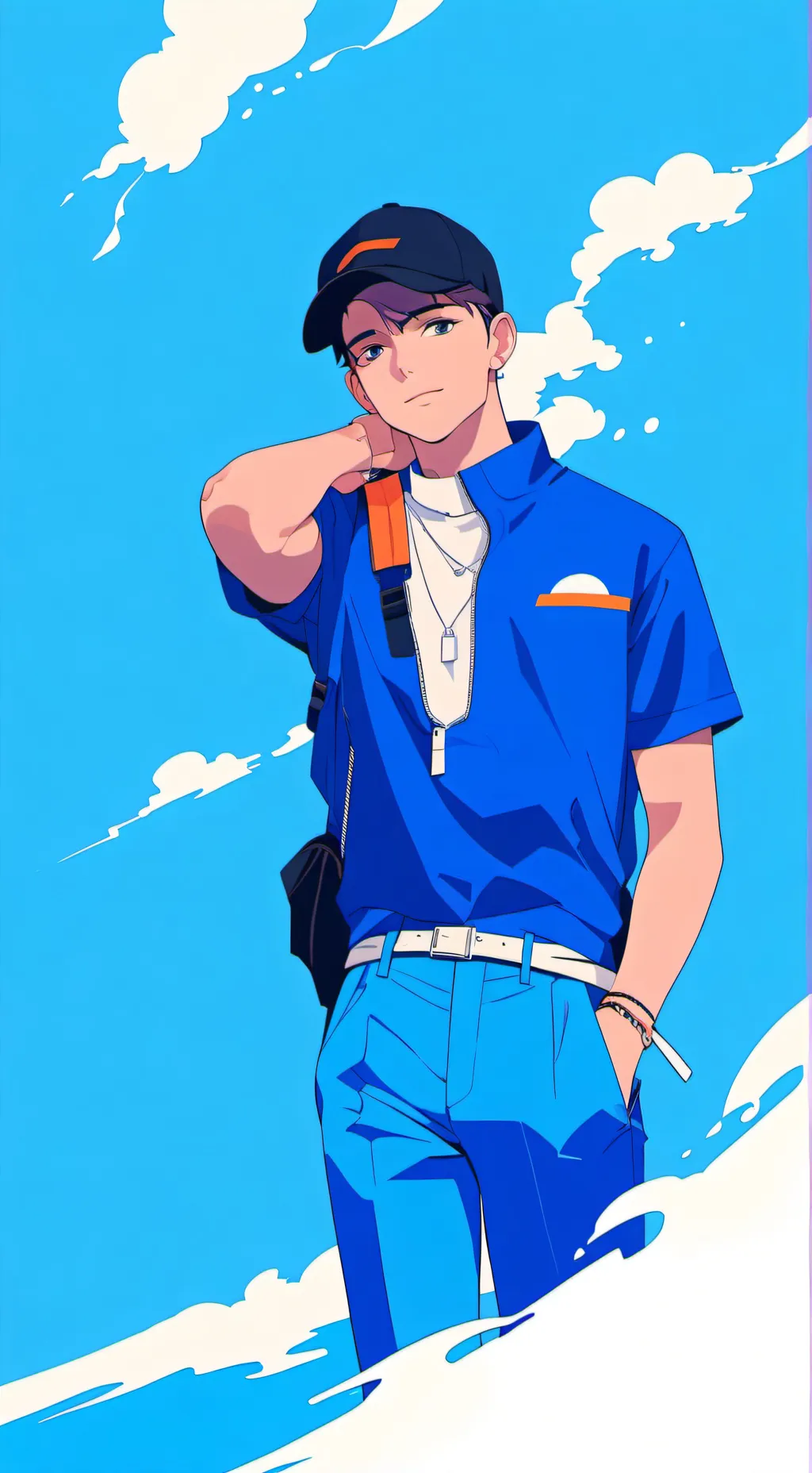 ai character: Lucien  background