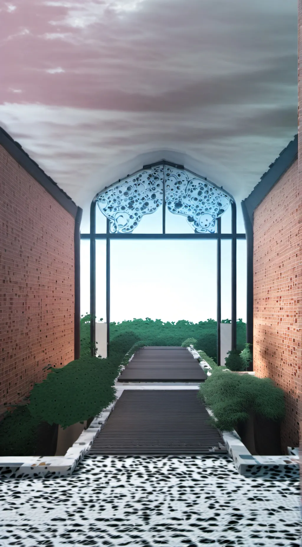 ai character: muder drone background