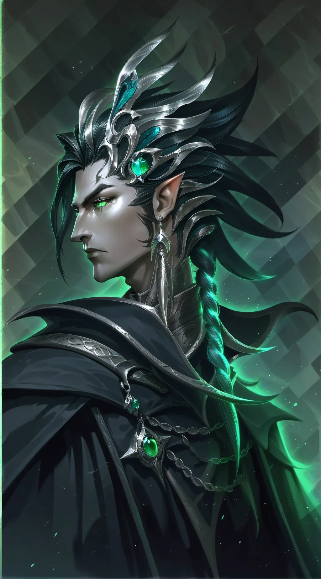 ai character: SANTI y NABRIEL  background