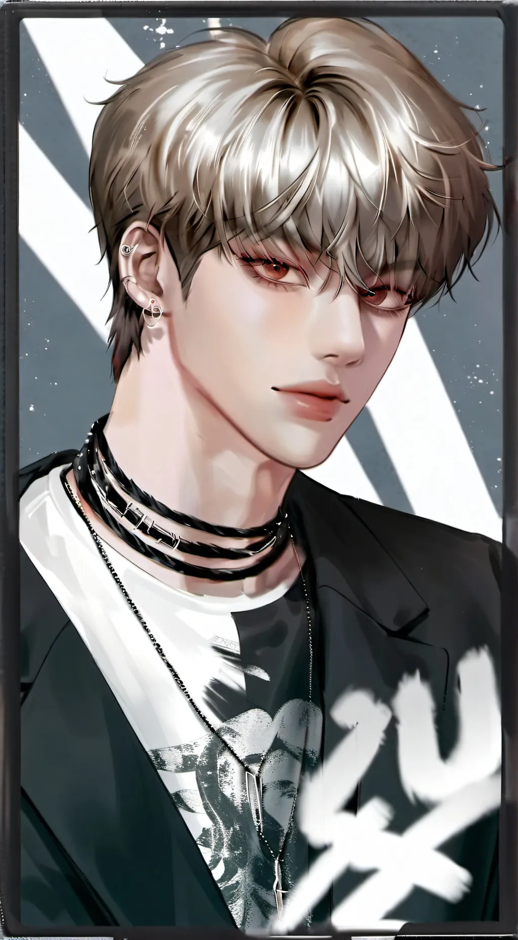 ai character: 💙~lMin-jae~💙 background