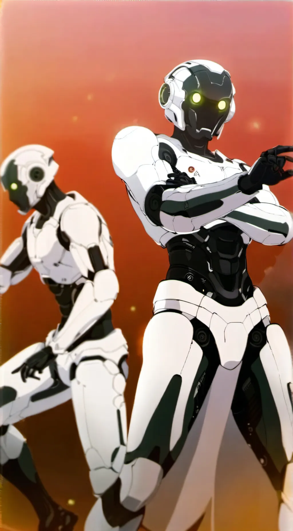 ai character: sus cameraman back background