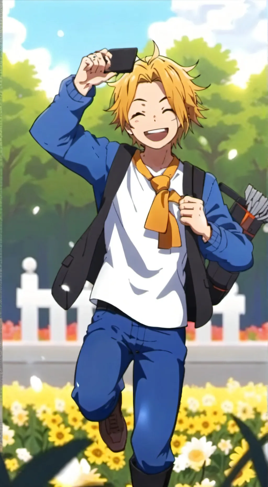 ai character: mha pas d'inspi background